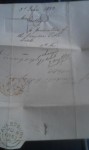 Letter from 1850s
